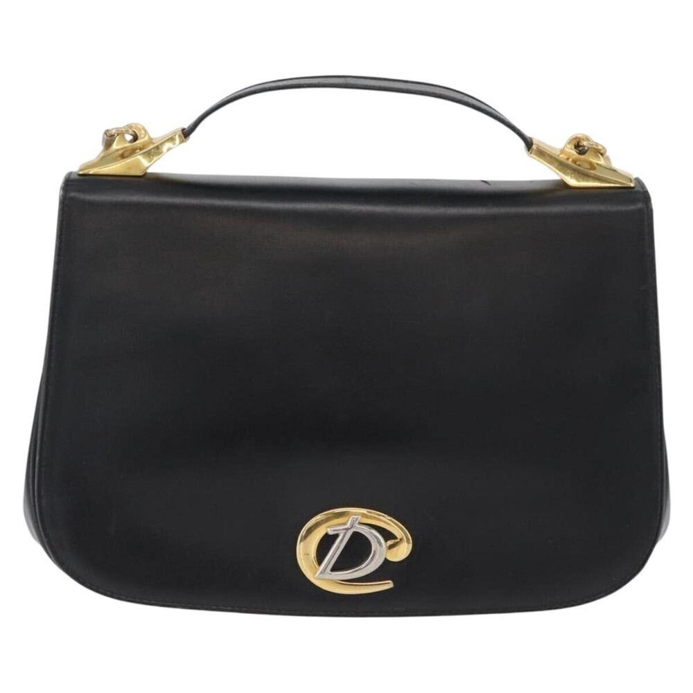 Christian Dior Vintage CD Logo Leather